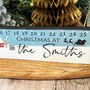 Personalised Santa Countdown Advent Slider With Surname, thumbnail 2 of 5