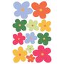 Large Fabric Bright Daisy Wall Stickers, thumbnail 2 of 2