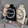 Personalised Christmas Eve Bag Two Black With White, thumbnail 11 of 12