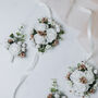 Wedding Flower Boutonniere In Gold, thumbnail 4 of 7