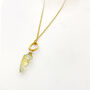 Guardian Queen Green Amethyst Necklace, thumbnail 2 of 4