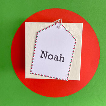 Personalised Christmas Tag, 5 of 5
