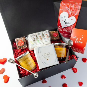 'With Love' Luxury Preserves And Tea Hamper, 3 of 3