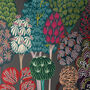 Serene Forest Bright, Mid Century Style Cushion, thumbnail 4 of 9