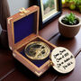 Personalised 4th Wedding Anniversary Compass Gift, thumbnail 9 of 12