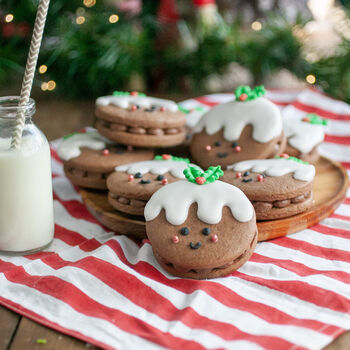 Cute Christmas Pudding Cookie Kit, 7 of 7