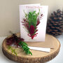 Merry Christmas Grandma Flowers Card, thumbnail 2 of 2