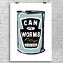 Can Of Worms Art Print, thumbnail 1 of 2