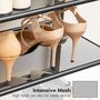 Five Tier Shoe Organizer Rack With Adjustable Shelves, thumbnail 6 of 8