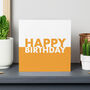 Typography Birthday Card Pack, thumbnail 5 of 5