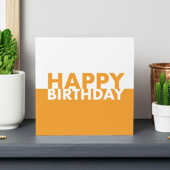 Typography Birthday Card Pack, 5 of 5