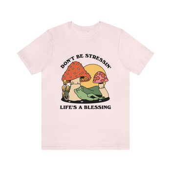 'Don't Be Stressing' Cute Frog Shirt, 4 of 8
