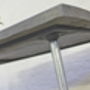 Bevan Reclaimed Scaffolding Dining Table, thumbnail 2 of 3