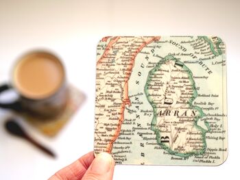 Antique Map Gift Box Scottish Selection, 5 of 6