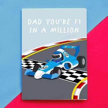 Formula One Father's Day Card, 3 of 3