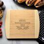 Personalised Natural Bamboo Wood Chopping Board – Father's Day Gift, thumbnail 3 of 7