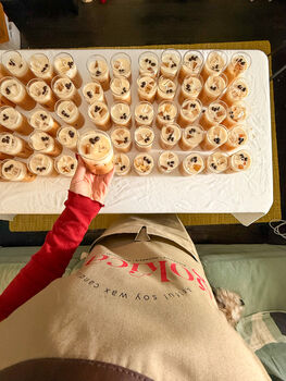 Ice Latte Coffee Scented Coconut Wax Candle, 4 of 4