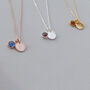 Personalised 18ct Gold Plated Birthstone Necklace, thumbnail 7 of 7