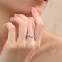Sterling Silver Moth Ring, thumbnail 7 of 12