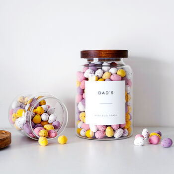 Mini Egg Storage Jar With Personalised Label, 9 of 11