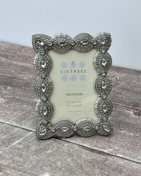 Sixtrees Cecilia Jewel Small Photo Frame, 2 of 3