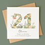 Personalised Botanical Birthday Card – Any Age, thumbnail 4 of 9