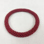Fair Trade Handmade Glass Bead Tube Bracelets Mix Match, thumbnail 5 of 12
