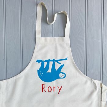 Personalised Sloth Apron, 4 of 6