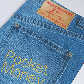 Personalised Pocket Money And Ticket Card, 6 of 7
