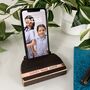 Personalised Beech Wood Phone Stand, thumbnail 7 of 10