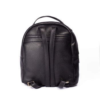 Personalised Vegan Leather Mini Backpack By THREESIXFIVE ...