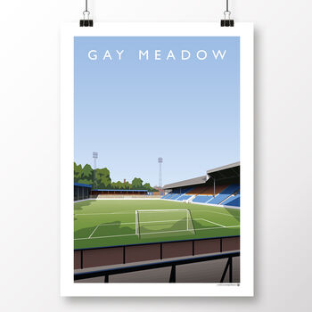 Shrewsbury Town Gay Meadow Poster, 2 of 8