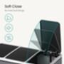 Kitchen Bin Three Compartments Pedal Soft Close Lids, thumbnail 6 of 8