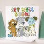 Get Well Soon Dogs Card, thumbnail 1 of 4