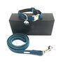 Constantine Blue Velvet Collar And Lead Set, thumbnail 3 of 6
