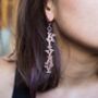 Yippee Kiyay Dangle Earring, thumbnail 2 of 3