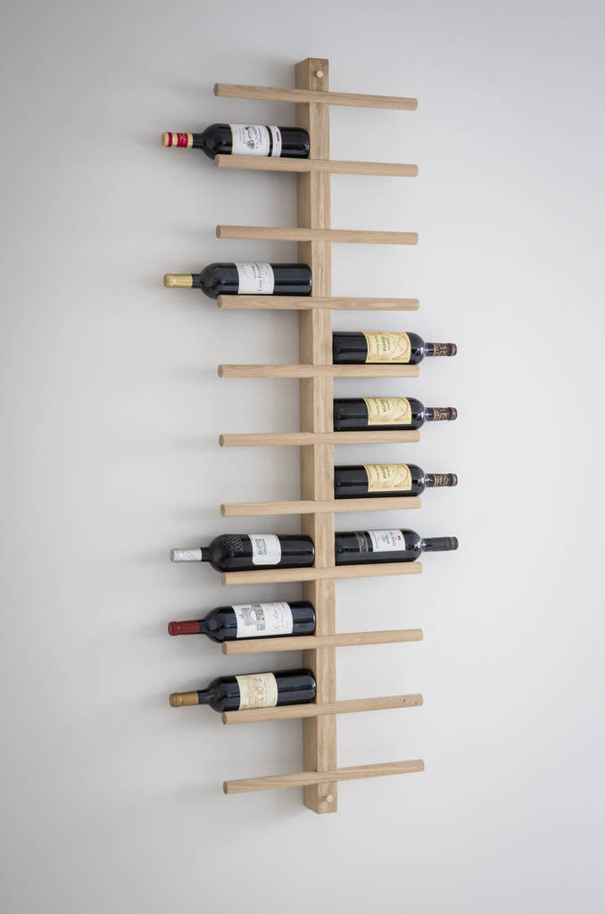 Raw Oak Wine Rack By All Things Brighton Beautiful
