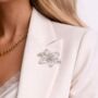 Elegant Lily Brooch, thumbnail 3 of 3