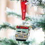 Personalised Mobile Home Shaped Bauble, thumbnail 2 of 4