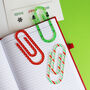 Christmas Acrylic Jumbo Paperclip Set, thumbnail 4 of 7