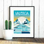 Valencia Art Print, thumbnail 3 of 4