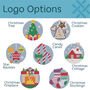 Personalised Christmas Cookies Christmas Snuggle Blanket, thumbnail 7 of 12