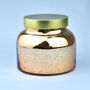 G Decor Scented Vela Rose Gold Jasmine Soy Large Jar, thumbnail 3 of 4