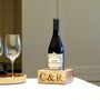 Personalised Wooden Bottle Stand, thumbnail 1 of 5