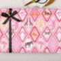 Valentine Wrapping Paper With Safari Animal Design, Three Sheet Pack, thumbnail 2 of 2