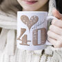 Fabulous 40 Birthday Mug, thumbnail 2 of 4