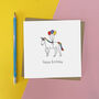 Pack Of Five Animal Birthday Cards, thumbnail 6 of 6