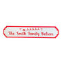 Custom Family Believe Christmas Road Wall Sign Home Decoration, thumbnail 3 of 5