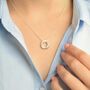 Tie The Knot Thank You Mum Necklace, thumbnail 3 of 4