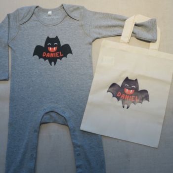 Personalised Halloween Bat Bag, 4 of 4